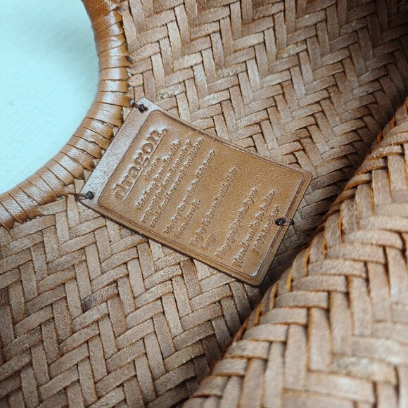 Dragon Diffusion Woven Leather Shoulder Bag | Large & Spacious - Picture 11 of 12